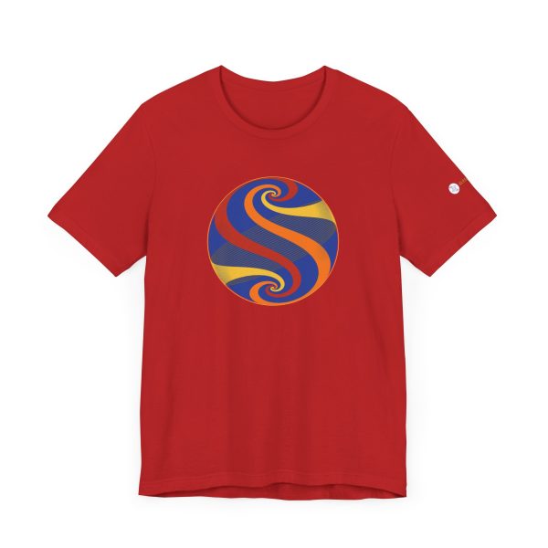 Unisex Tee: Swirl Autumn - Image 6