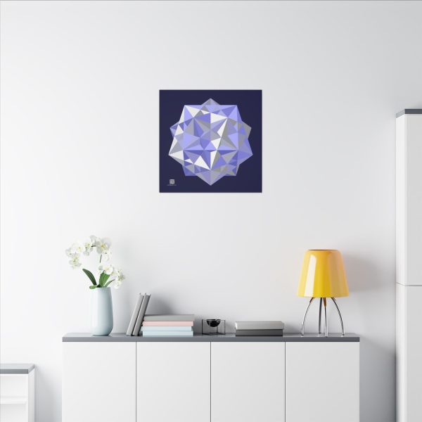 Canvas: Five Cubes Winter - Image 3