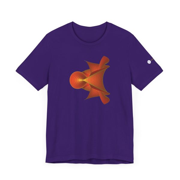 Unisex Tee: Kuen's Surface Red - Image 10