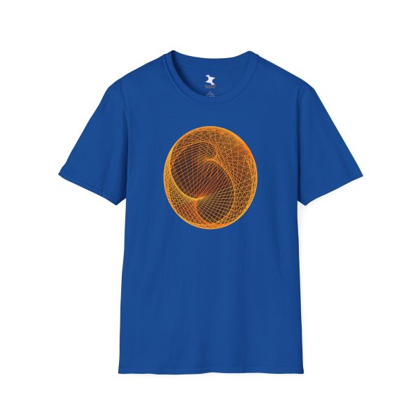 Softstyle T-Shirt: Ellipsoid Geodesics Forge - Image 5