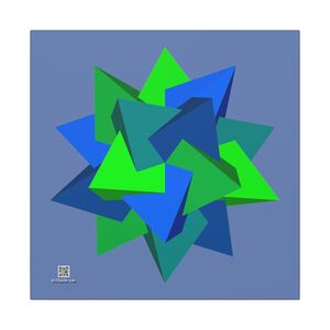 Canvas: Five Tetrahedra Summer