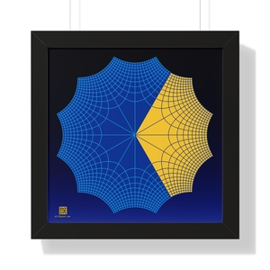 Framed Poster: Complex Cube Roots