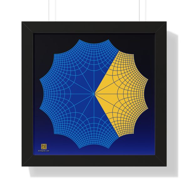 Framed Poster: Complex Cube Roots