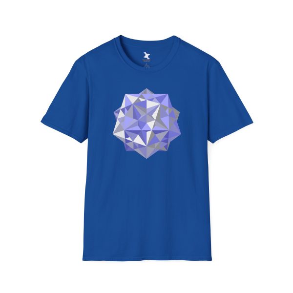 Softstyle T-Shirt: Five Cubes Winter - Image 5