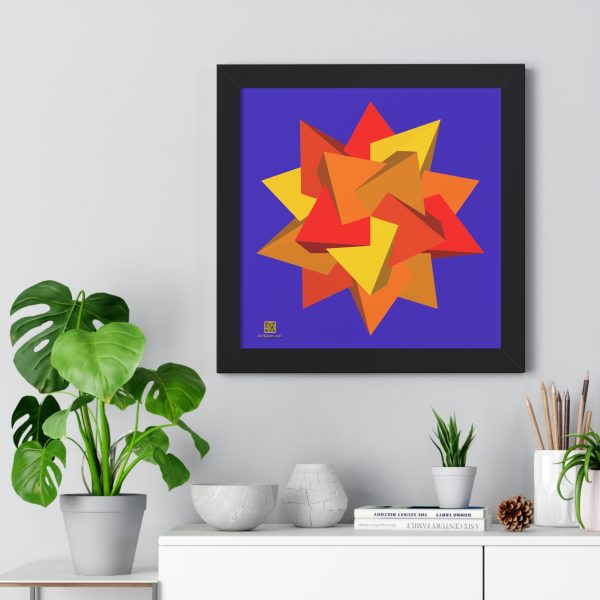Framed Poster: Five Tetrahedra Autumn - Image 2