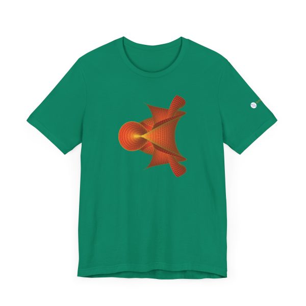 Unisex Tee: Kuen's Surface Red - Image 4