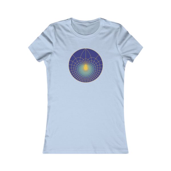 Women's Favorite Tee: Lotus Moonlight - Image 4