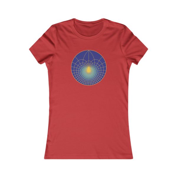 Women's Favorite Tee: Lotus Moonlight - Image 5