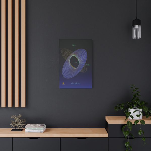 Large Canvas (1.25"): Complex Circle 1 - Image 3