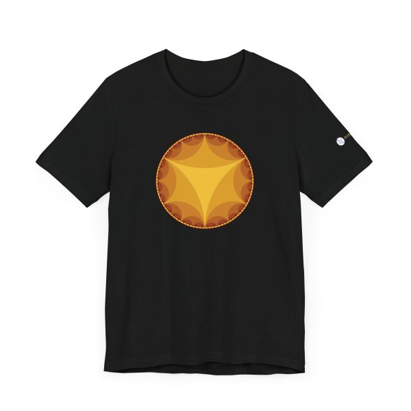 Unisex Tee: Ideal Triangles Warm - Image 8
