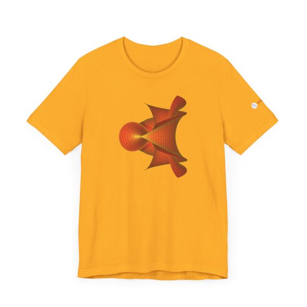 Unisex Tee: Kuen's Surface Red - Image 3
