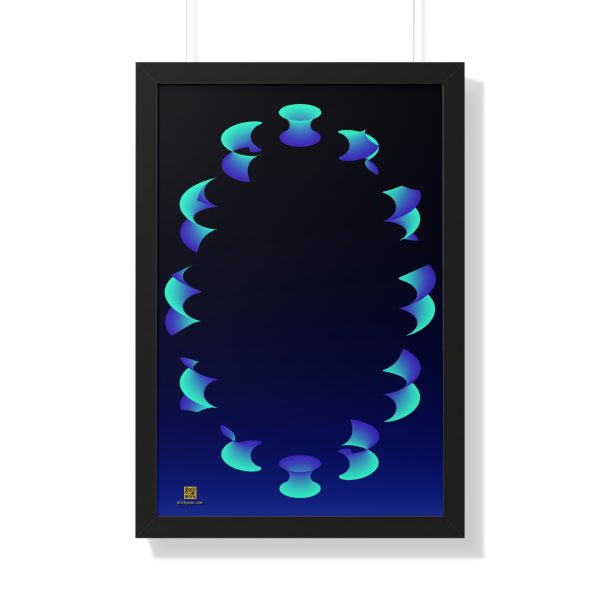 Framed Poster: Dance Phosphor