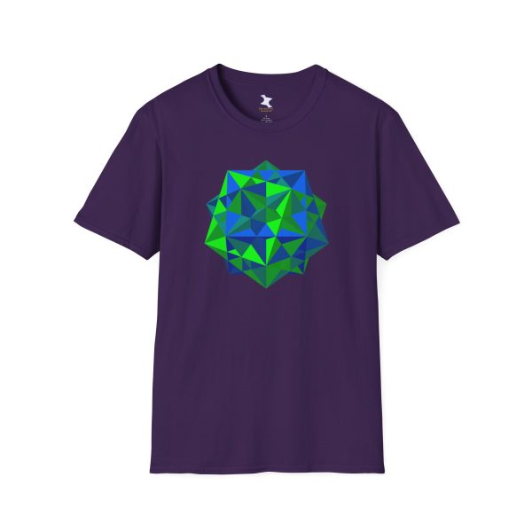 Softstyle T-Shirt: Five Cubes Summer - Image 2