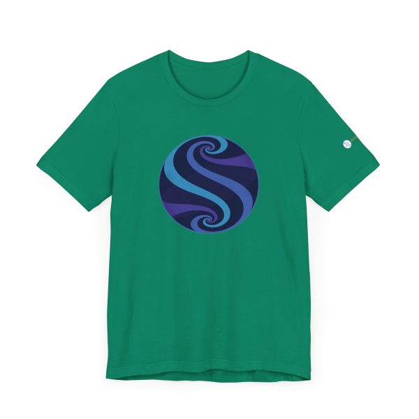 Unisex Tee: Swirl Twilight - Image 4