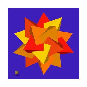 Poster: Five Tetrahedra Autumn