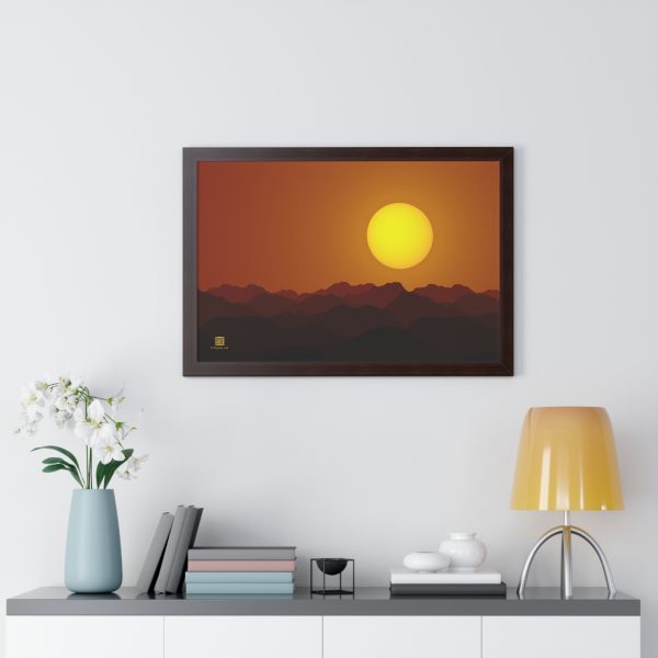 Framed Poster: Nowhere-Differentiable Sun - Image 6