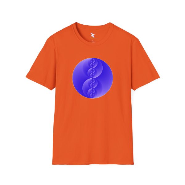 Softstyle T-Shirt: Binary Medallion Cirrus - Image 7