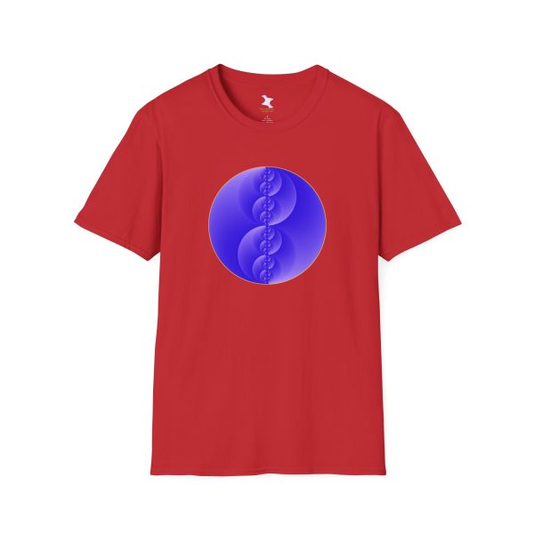 Softstyle T-Shirt: Binary Medallion Cirrus - Image 6
