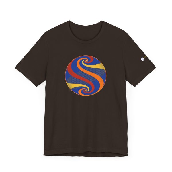 Unisex Tee: Swirl Autumn - Image 7