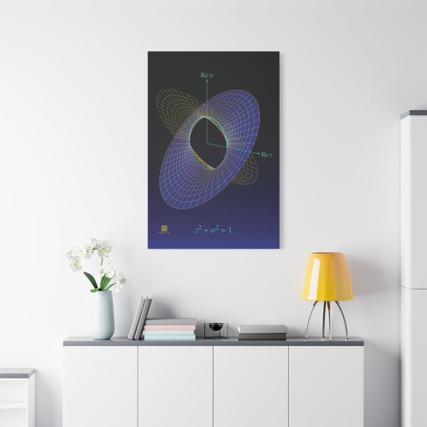 Large Canvas (1.25"): Complex Circle 1 - Image 8