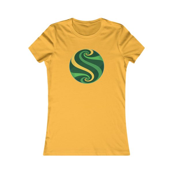 Women's Favorite Tee: Swirl Pond - Image 2