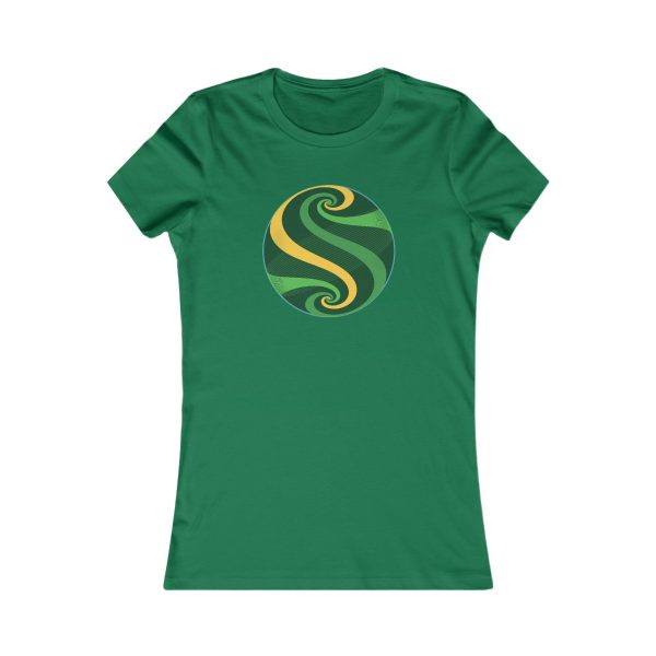 Women's Favorite Tee: Swirl Pond - Image 3