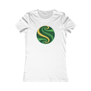 Women's Favorite Tee: Swirl Pond