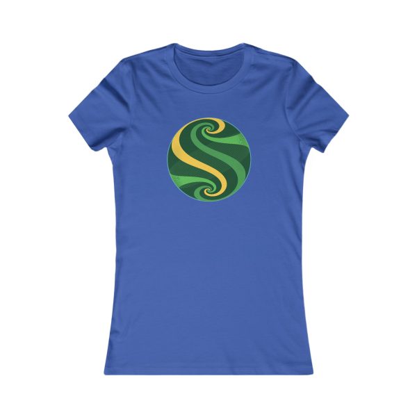 Women's Favorite Tee: Swirl Pond - Image 8