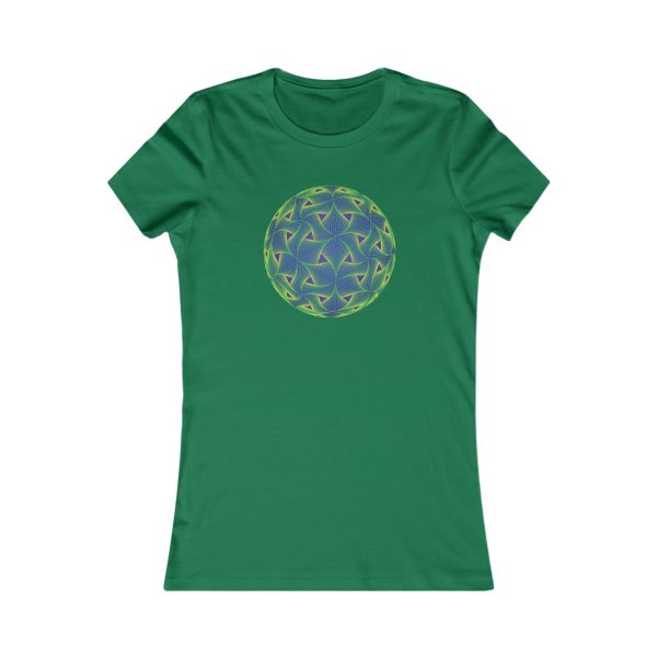 Women's Favorite Tee: Diatom Green - Image 3