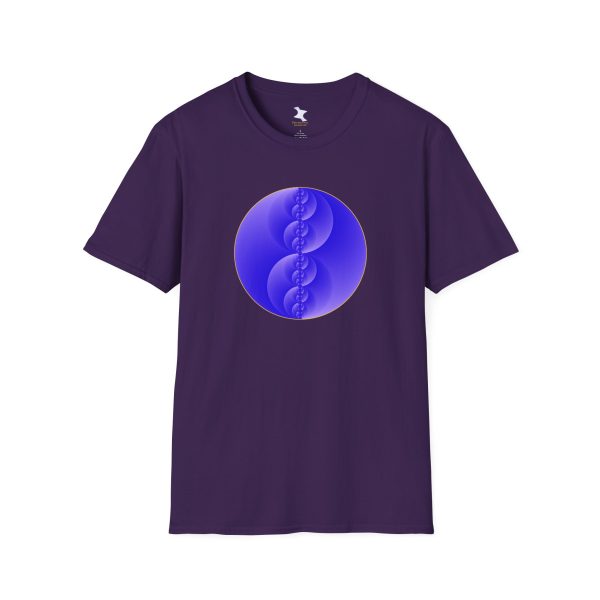 Softstyle T-Shirt: Binary Medallion Cirrus - Image 10