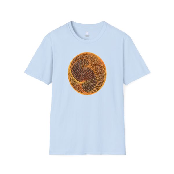 Softstyle T-Shirt: Ellipsoid Geodesics Forge - Image 4