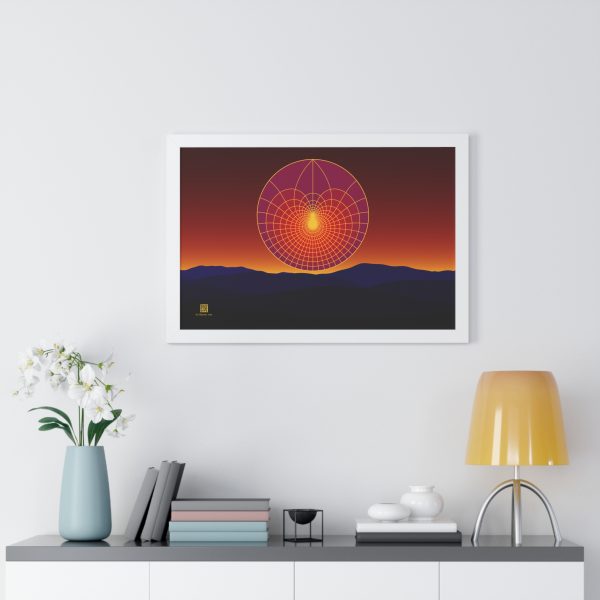 Framed Poster: Lotus Sunset - Image 8