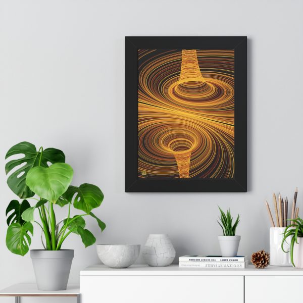 Framed Poster: Simple Pole Warm - Image 2