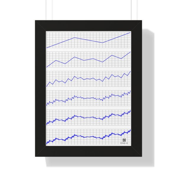 Framed Poster: Nowhere Monotone
