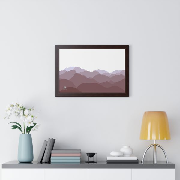 Framed Poster: Nowhere-Differentiable Desert - Image 5