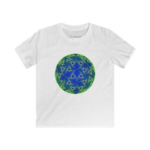 Kids Softstyle Tee: Diatom Green