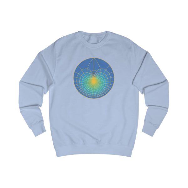 Unisex Sweatshirt: Lotus Sky - Image 4