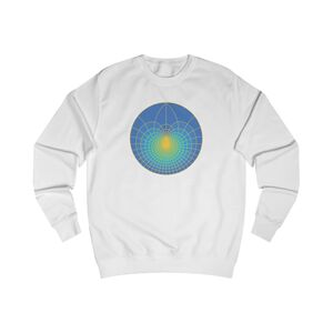 Unisex Sweatshirt: Lotus Sky