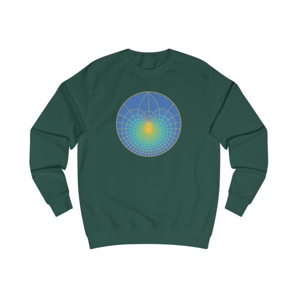 Unisex Sweatshirt: Lotus Sky - Image 8