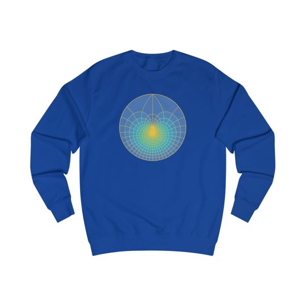 Unisex Sweatshirt: Lotus Sky - Image 9