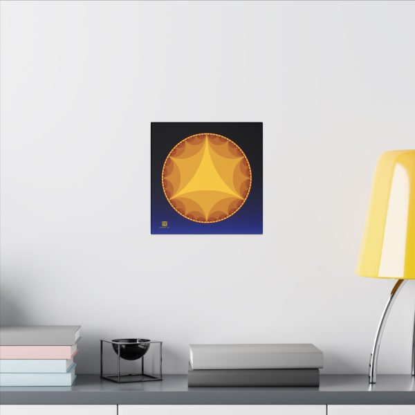 Canvas: Ideal Triangles Sunset - Image 5