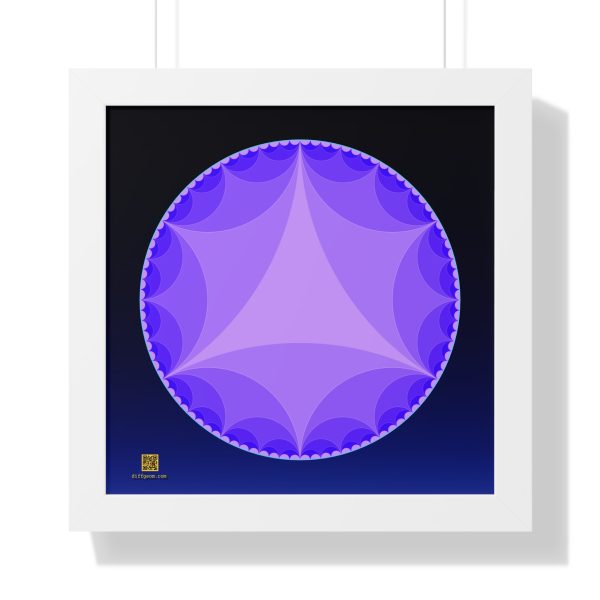 Framed Poster: Ideal Triangles Dawn - Image 3