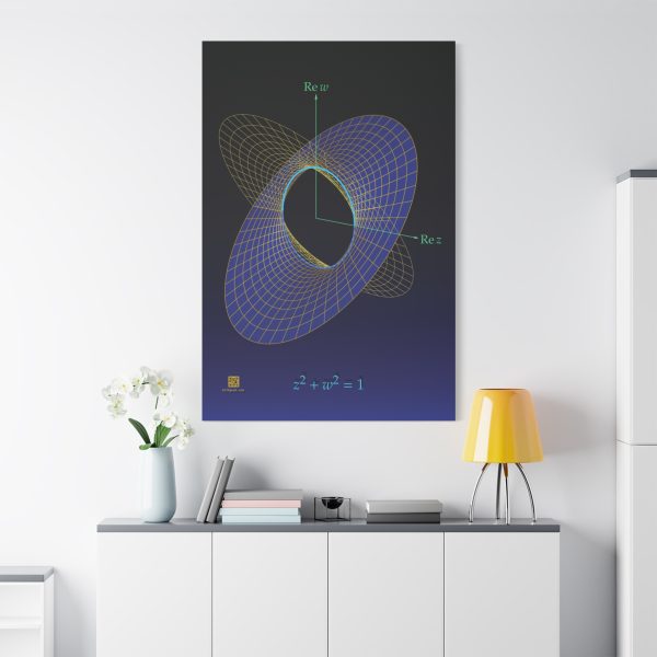Large Canvas (1.25"): Complex Circle 1 - Image 11