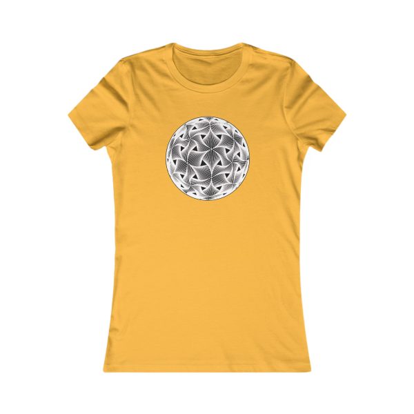 Women's Favorite Tee: Diatom White - Image 2