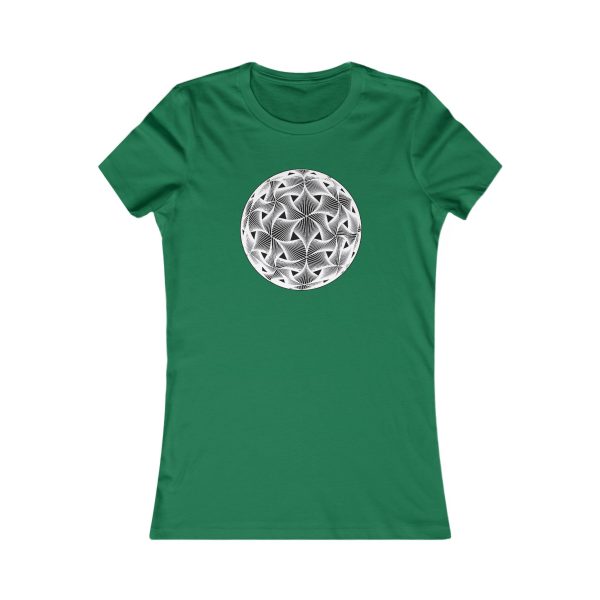 Women's Favorite Tee: Diatom White - Image 3