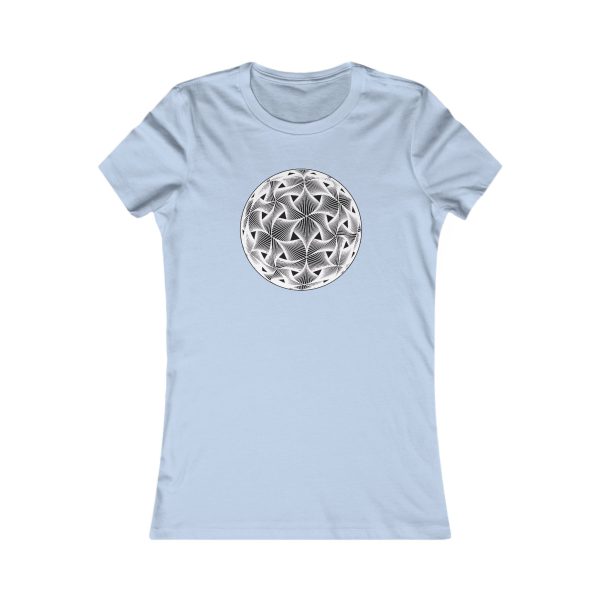 Women's Favorite Tee: Diatom White - Image 4