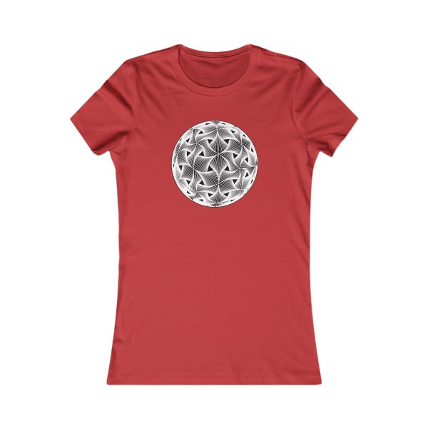Women's Favorite Tee: Diatom White - Image 5