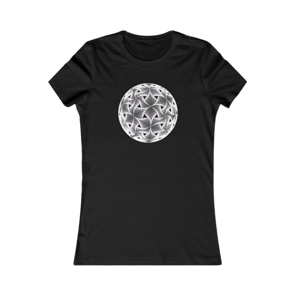Women's Favorite Tee: Diatom White - Image 8
