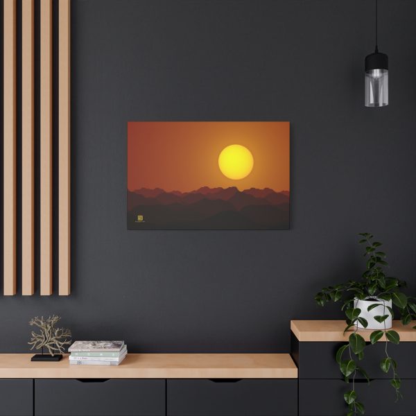 Large Canvas (1.25in): Nowhere-Differentiable Sun - Image 5