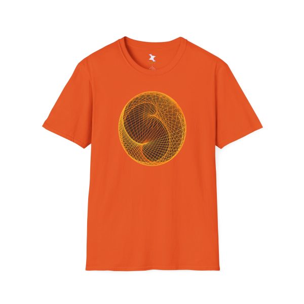 Softstyle T-Shirt: Ellipsoid Geodesics Forge - Image 7